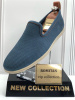 Мокасины  Romitan  синий  нубук F-300576 фото в интернет-магазине | Omadey.ru