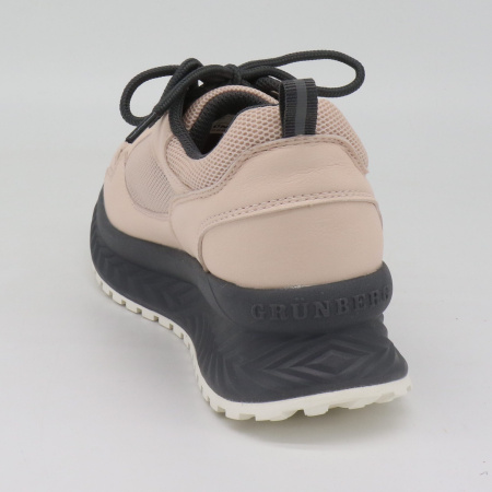 Кроссовки  подростковая Grunberg  персиковый  кожа иск. Микрополитекс/текстиль F-80671 фото в интернет-магазине | Omadey.ru