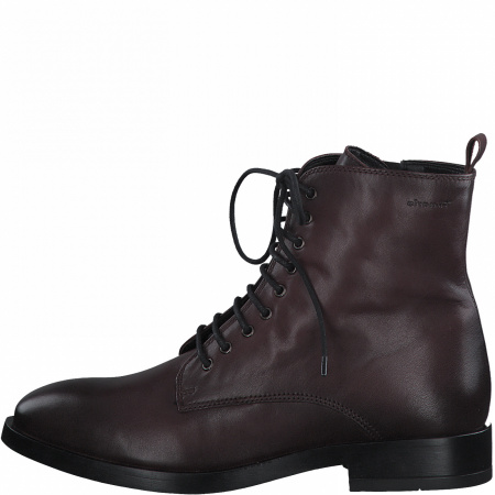 Ботинки  Tamaris  бордовый  кожа Z-100457 фото в интернет-магазине | Omadey.ru