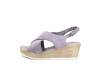 Босоножки  Marco Tozzi  фиолетовый  кожа F-7909 фото в интернет-магазине | Omadey.ru