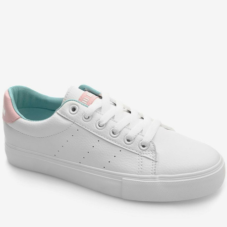 Кеды  женские Keddo  белый  кожа искусств. F-90487 фото в интернет-магазине | Omadey.ru