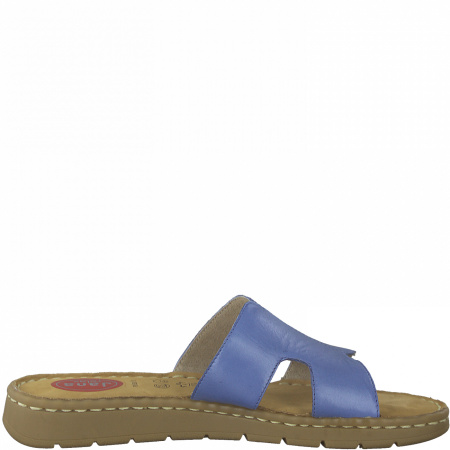 Шлепанцы  Jana  голубой  кожа F-90929 фото в интернет-магазине | Omadey.ru
