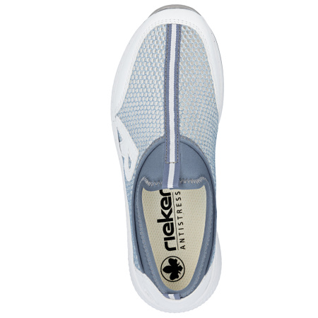 Кроссовки  Rieker  голубой  кожа искусств./текстиль F-400527 фото в интернет-магазине | Omadey.ru