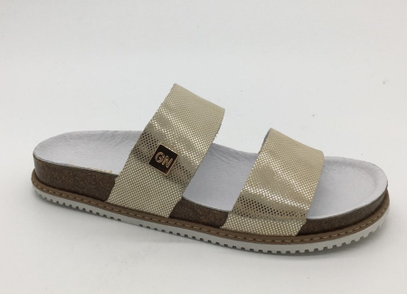 Сандалии  NIK  золотой  кожа F-6703 фото в интернет-магазине | Omadey.ru