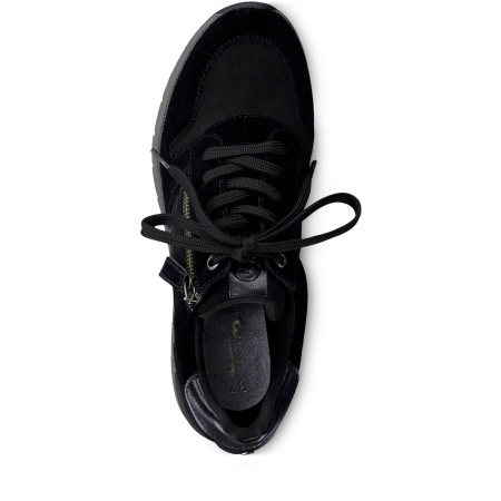 Кроссовки  женские Tamaris  черный  замша Z-90013 фото в интернет-магазине | Omadey.ru