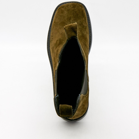 Ботинки  Dakkem  хаки  замша Z-100375 фото в интернет-магазине | Omadey.ru