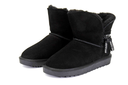 Полусапоги  Keddo  черный  замша Z-8628 фото в интернет-магазине | Omadey.ru