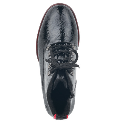 Ботильоны  Rieker  черный  кожа лаковая искусств. Z-90477 фото в интернет-магазине | Omadey.ru