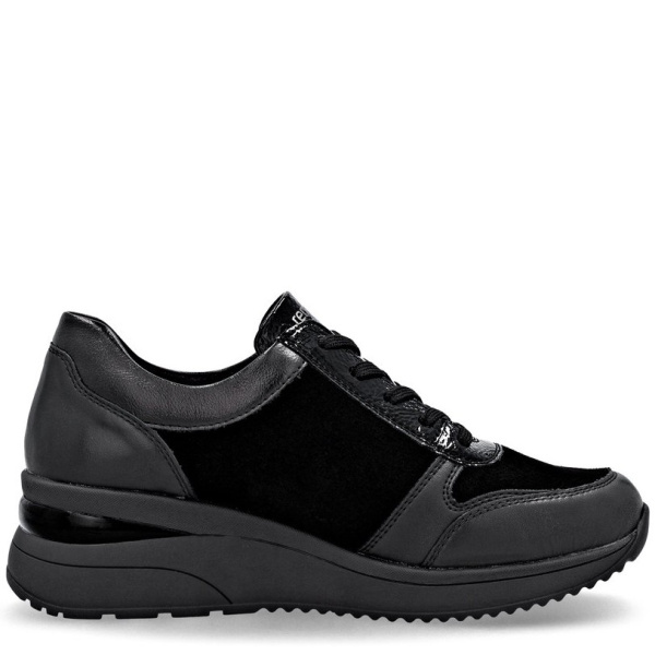 Фото Кроссовки  Remonte  черный  кожа/кожа искусств. Z-400833 Фото Кроссовки  Remonte  черный  кожа/кожа искусств. Z-400833