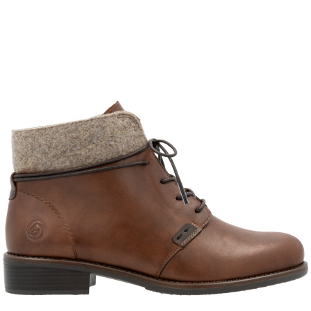 Ботинки  Remonte  коричневый  кожа/текстиль Z-400296 фото в интернет-магазине | Omadey.ru