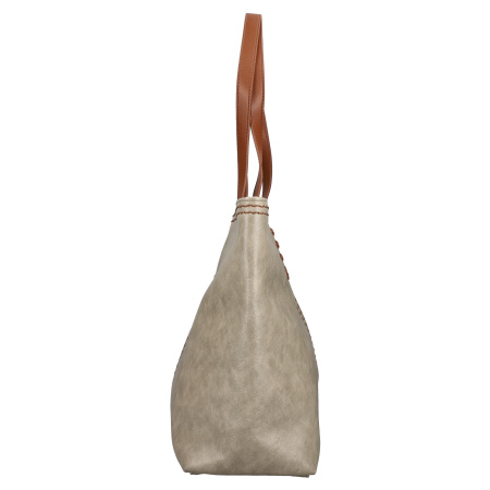 Сумка бежевый кожа искусств. c15218 фото в интернет-магазине | Omadey.ru