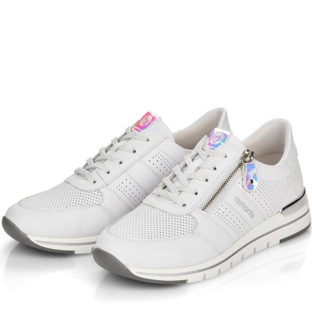 Кроссовки  Remonte  белый  кожа/кожа искусств. F-400195 фото в интернет-магазине | Omadey.ru