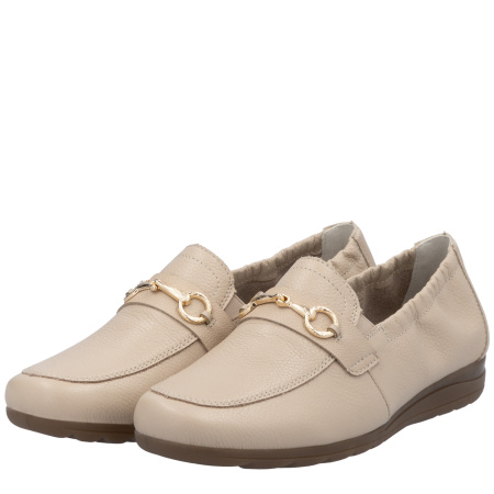 Мокасины  Rieker  бежевый  кожа/кожа искусств. F-400254 фото в интернет-магазине | Omadey.ru