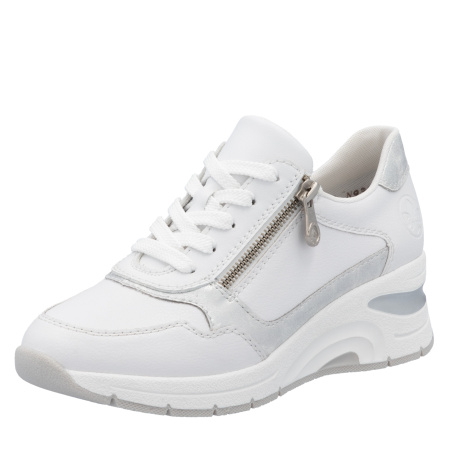 Кроссовки Rieker белый кожа/кожа искусств. F-400031 фото в интернет-магазине | Omadey.ru