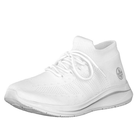 Кроссовки  женские Rieker  белый  текстиль F-90572 фото в интернет-магазине | Omadey.ru