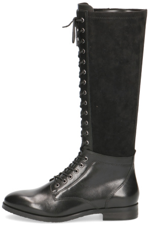 Сапоги  Caprice  черный  кожа Z-90160 фото в интернет-магазине | Omadey.ru