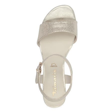 Босоножки  Tamaris  золотой кожа F-400919 фото в интернет-магазине | Omadey.ru