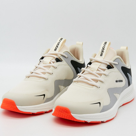 Кроссовки  женские Strobbs  бежевый  текстиль F-90761 фото в интернет-магазине | Omadey.ru