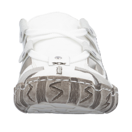 Туфли летние  Rieker  белый  кожа/кожа искусств. F-400163 фото в интернет-магазине | Omadey.ru