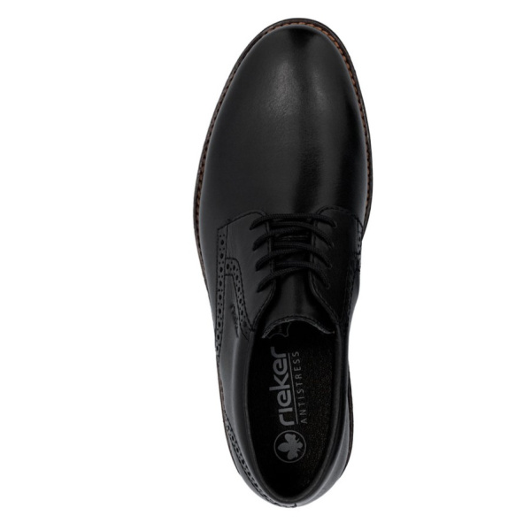Фото Туфли  Rieker  черный  кожа/кожа искусств. Z-400849 Фото Туфли  Rieker  черный  кожа/кожа искусств. Z-400849
