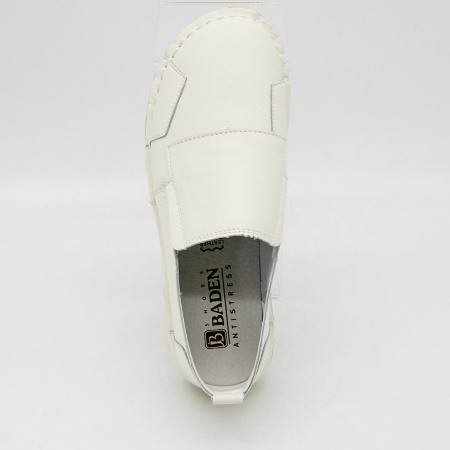 Туфли  Baden  белый  композиц.кожа F-90561 фото в интернет-магазине | Omadey.ru