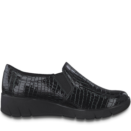 Туфли  Jana  черный  иск. материал Z-90056 фото в интернет-магазине | Omadey.ru