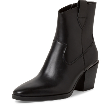 Ботинки  Marco Tozzi  черный  кожа Z-400633 фото в интернет-магазине | Omadey.ru