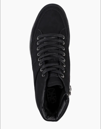 Ботинки  Keddo  черный  нубук искуств. Z-8990 фото в интернет-магазине | Omadey.ru