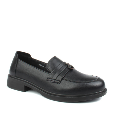 Туфли  Baden  черный  кожа Z-400320 фото в интернет-магазине | Omadey.ru