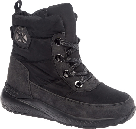 Ботинки  Crosby  черный  нейлон-иск.кожа Z-89064 фото в интернет-магазине | Omadey.ru