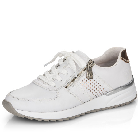 Кроссовки  Rieker  белый  кожа/кожа искусств. F-100203 фото в интернет-магазине | Omadey.ru