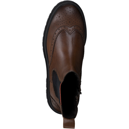 Ботинки  Marco Tozzi  коричневый  кожа Z-400350 фото в интернет-магазине | Omadey.ru