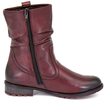 Полусапоги  Remonte  бордовый  кожа Z-8388 фото в интернет-магазине | Omadey.ru