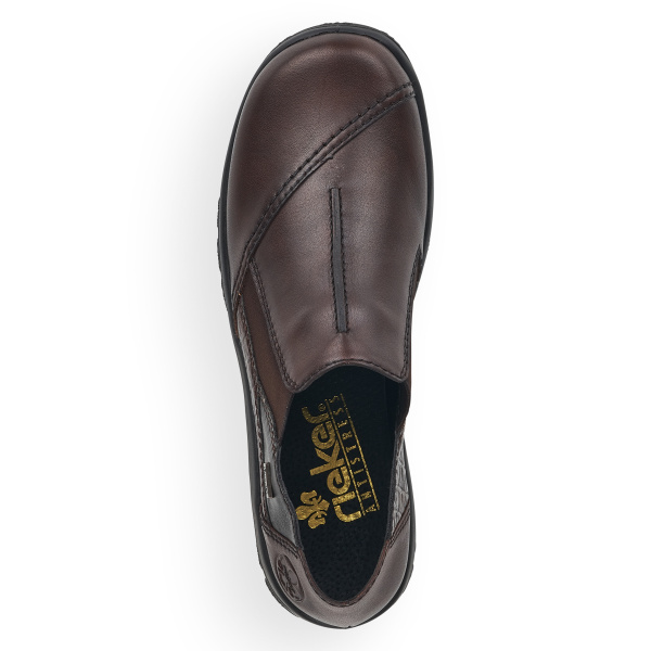 Фото Туфли  Rieker  коричневый  кожа/кожа искусств. Z-100100