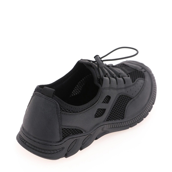 Фото Кроссовки  El Tempo  черный  кожа/текстиль F-400270 мужские Фото Кроссовки  El Tempo  черный  кожа/текстиль F-400270 мужские