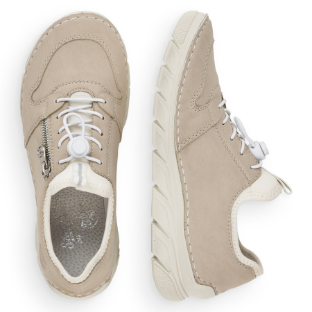 Кроссовки  Rieker  бежевый  кожа искусств./текстиль F-300033 фото в интернет-магазине | Omadey.ru