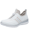 Кроссовки  Rieker  белый  кожа искусств./текстиль F-400038 фото в интернет-магазине | Omadey.ru
