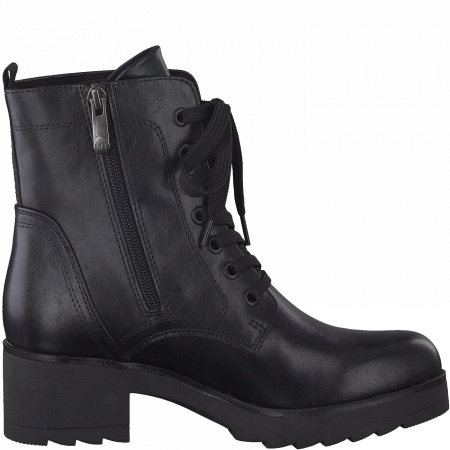 Ботинки  Marco Tozzi  черный  кожа искусств. Z-100358 фото в интернет-магазине | Omadey.ru
