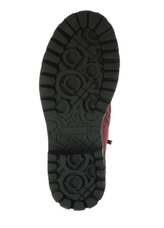 Ботинки  Baden  бордовый  кожа Z-89171 фото в интернет-магазине | Omadey.ru