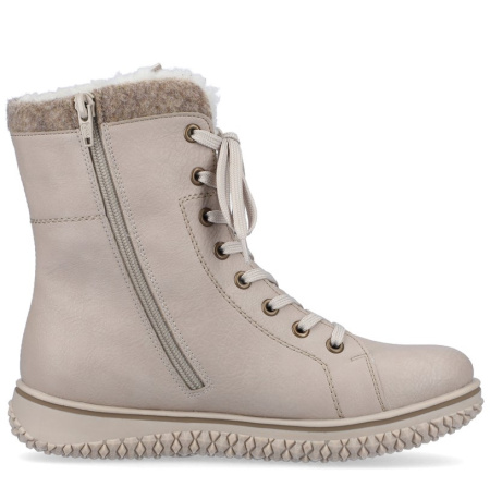 Ботинки  Rieker  бежевый  кожа искусств./текстиль Z-200624 фото в интернет-магазине | Omadey.ru