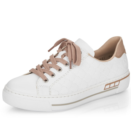 Кеды  Rieker  белый  кожа искусств. F-100084 фото в интернет-магазине | Omadey.ru Кеды  Rieker  белый  кожа искусств. F-100084 фото в интернет-магазине | Omadey.ru