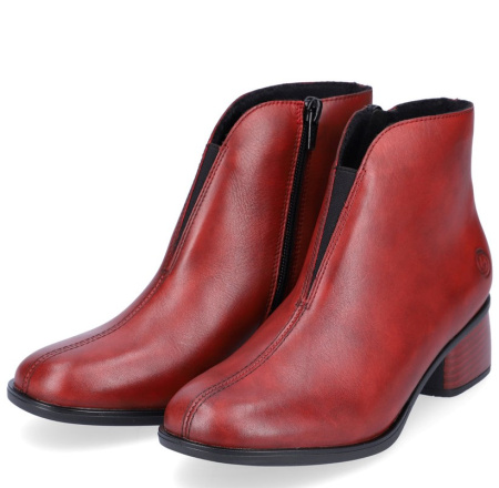 Ботинки  Remonte  бордовый  кожа Z-200132 фото в интернет-магазине | Omadey.ru