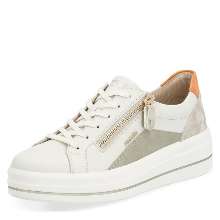 Кроссовки  Remonte  бежевый  кожа/кожа искусств. F-400150 фото в интернет-магазине | Omadey.ru