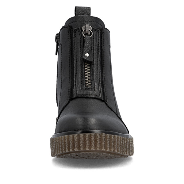Фото Ботинки  Rieker  черный  кожа/кожа искусств. Z-401050 Фото Ботинки  Rieker  черный  кожа/кожа искусств. Z-401050