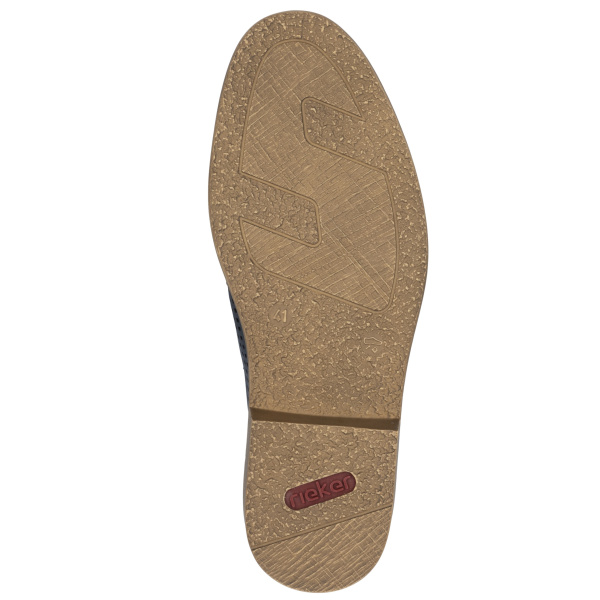 Фото Туфли  Rieker  синий  кожа/кожа искусств. F-400474