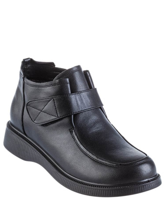Ботинки  Baden  черный  кожа Z-400460 фото в интернет-магазине | Omadey.ru