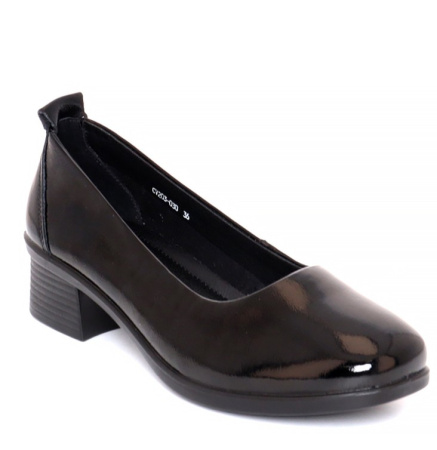 Туфли  Baden  черный  кожа Z-400818 фото в интернет-магазине | Omadey.ru