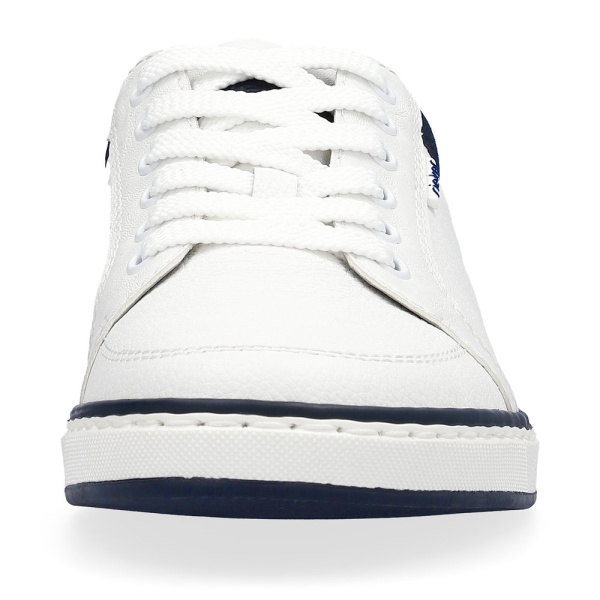 Фото Кеды  Rieker  белый  кожа/кожа искусств. F-400062