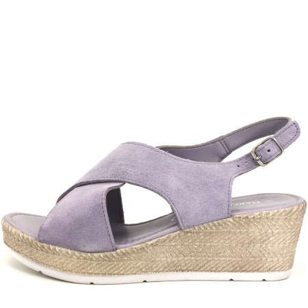 Босоножки  Marco Tozzi  фиолетовый  кожа F-7909 фото в интернет-магазине | Omadey.ru