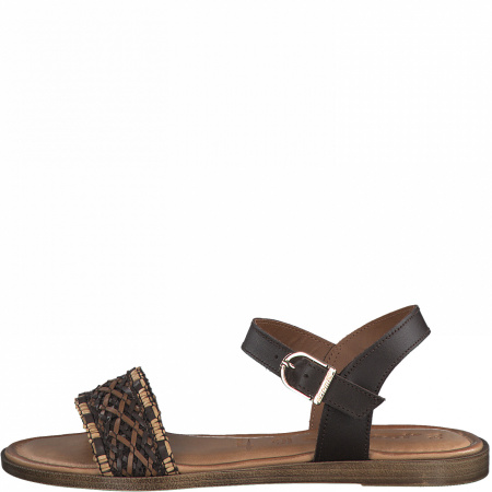 Сандалии  Tamaris  коричневый  кожа F-90576 фото в интернет-магазине | Omadey.ru